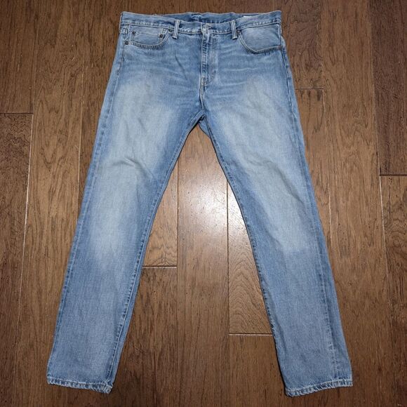 Levi’s 511 Slim Fit Jeans Mens 38x34 40x34 Blue 100% Cotton White Oak Cone Denim